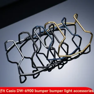 Metal protective bumper gold for G-SHOCK Casio DW-6900 blue bumper case metal protective bumper accessories