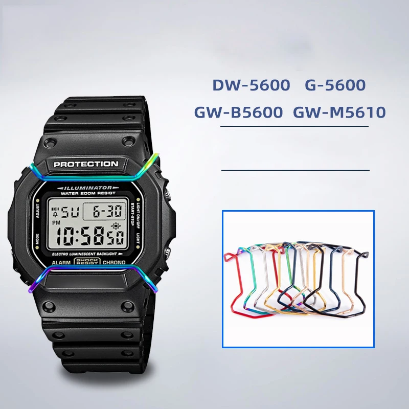Watch Case for CASIO for G-SHOCK DW5600 5610 GW-B5600 Male Metal Anti-collision Protection Bumper - Image 2