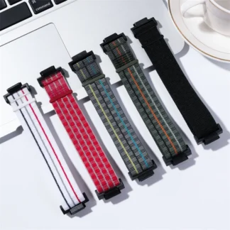 Nylon Strap For Casio G-SHOCK GA100 GD-100/110/120 GMA-S110 ; MCW-100 ; G-8900 ; DW-5600 ; GW-M5610 ; DW-6900 16mm Velcro Belt