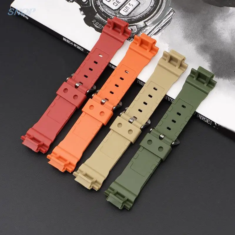Watch Band for Casio G-SHOCK DW-6900/5610 DW-5600/5000 GW-M5610 GA-2100 16mm Silicone Resin Strap Men Replacement Wrist Bracelet - Image 3