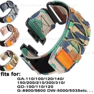 Watchband Casio GA-110 800 GA-2100 GD100 120 G8900 5600 GW-M5610