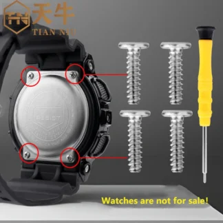 Watch Screw for G-SHOCK Casio GA/GD-110 GA120 DW6900 DW5600/5610 series watch case back cover bottom screw watch accessories