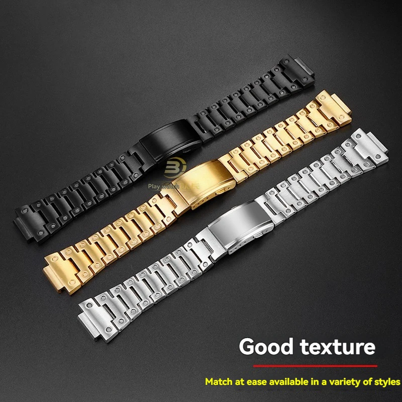 Casio GBM-2100/GM2100/GA 2100 16mm Stainless Steel Watch Band - Image 2