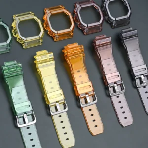 Transparent Watch Strap Bezel for Casio G-SHOCK DW5600 GW-M5610