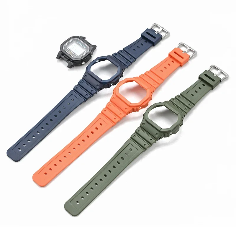 Replacement Rubber Band & Case for Casio G-Shock DW-5600 & GW-M5610 - Image 2
