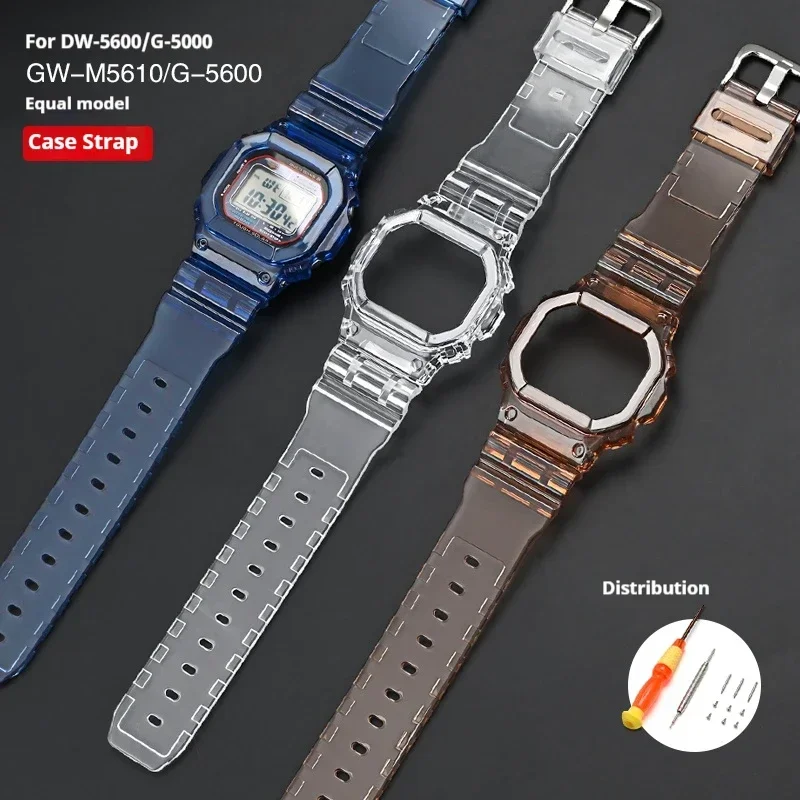 Transparent Watch Strap Bezel for Casio G-SHOCK DW5600 GW-M5610 - Image 3