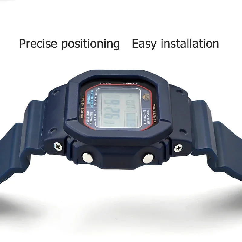 Sport Rubber Band & Bezel Case Replacement Kit for Casio G-Shock DW-5600, GW-M5610, GW-B5600 - Image 5