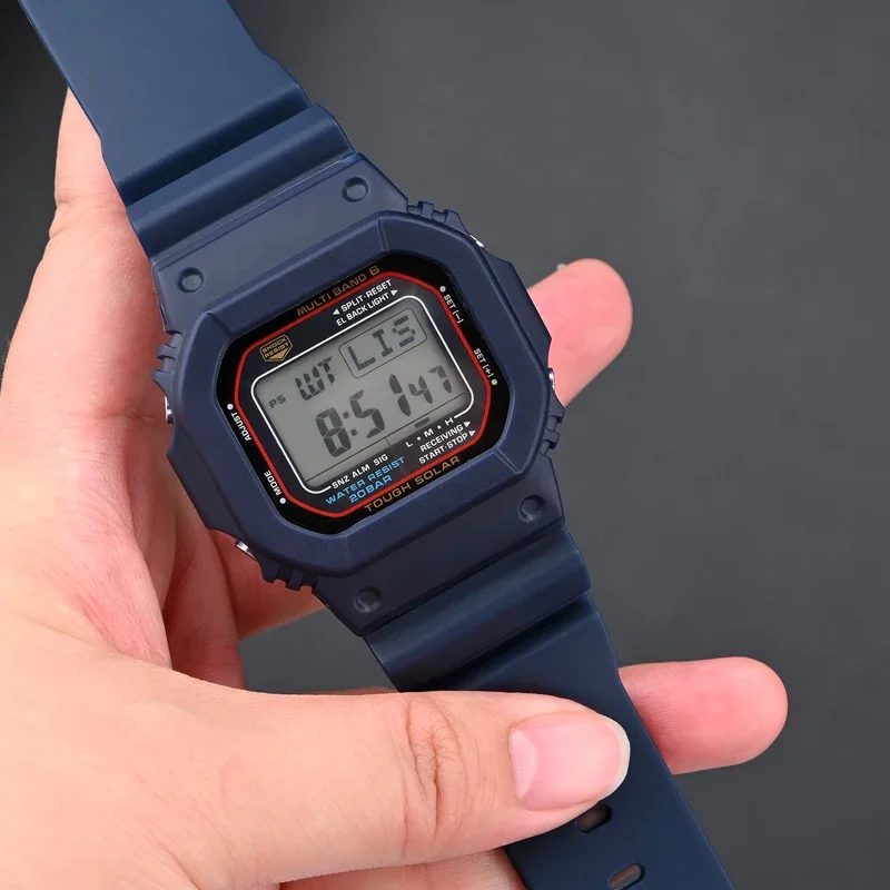 Sport Rubber Band & Bezel Case Replacement Kit for Casio G-Shock DW-5600, GW-M5610, GW-B5600 - Image 4