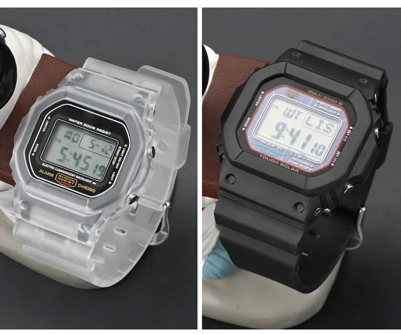 Sport Rubber Band & Bezel Case Replacement Kit for Casio G-Shock DW-5600, GW-M5610, GW-B5600 - Image 3