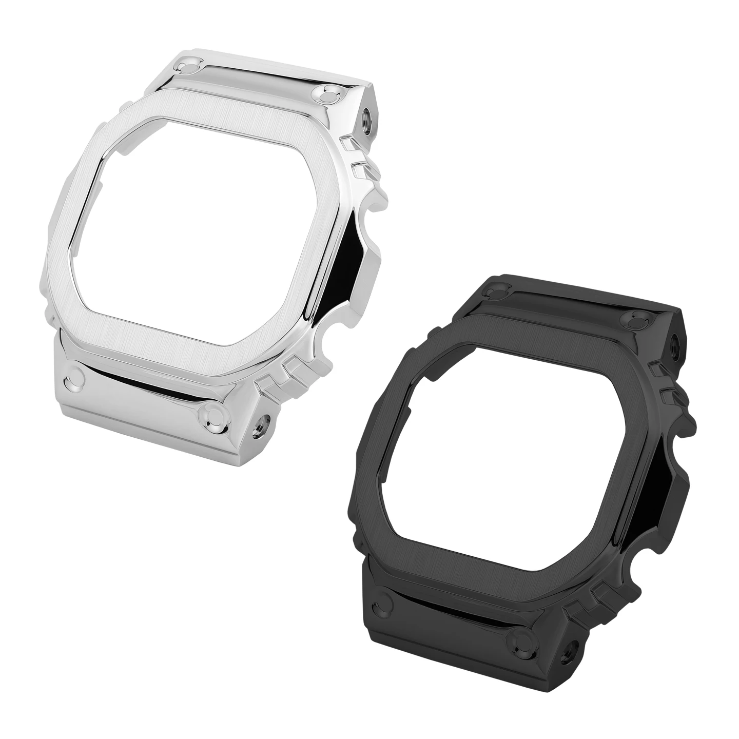 Stainless Steel Watch Case & Waterproof Bracelet Mod Kit for Casio G-SHOCK GW-BX5600 - Image 3