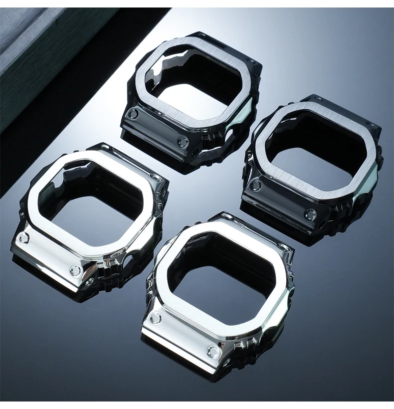 Stainless Steel Watch Case & Waterproof Bracelet Mod Kit for Casio G-SHOCK GW-BX5600 - Image 4